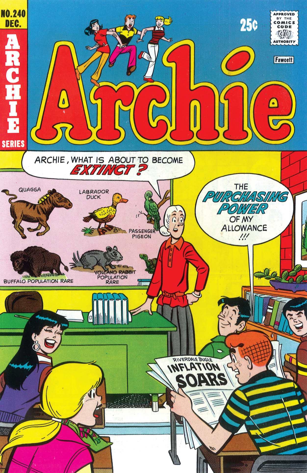 Read Comics Online Free - Archie Comics Comic Book Issue #240 - Page 1