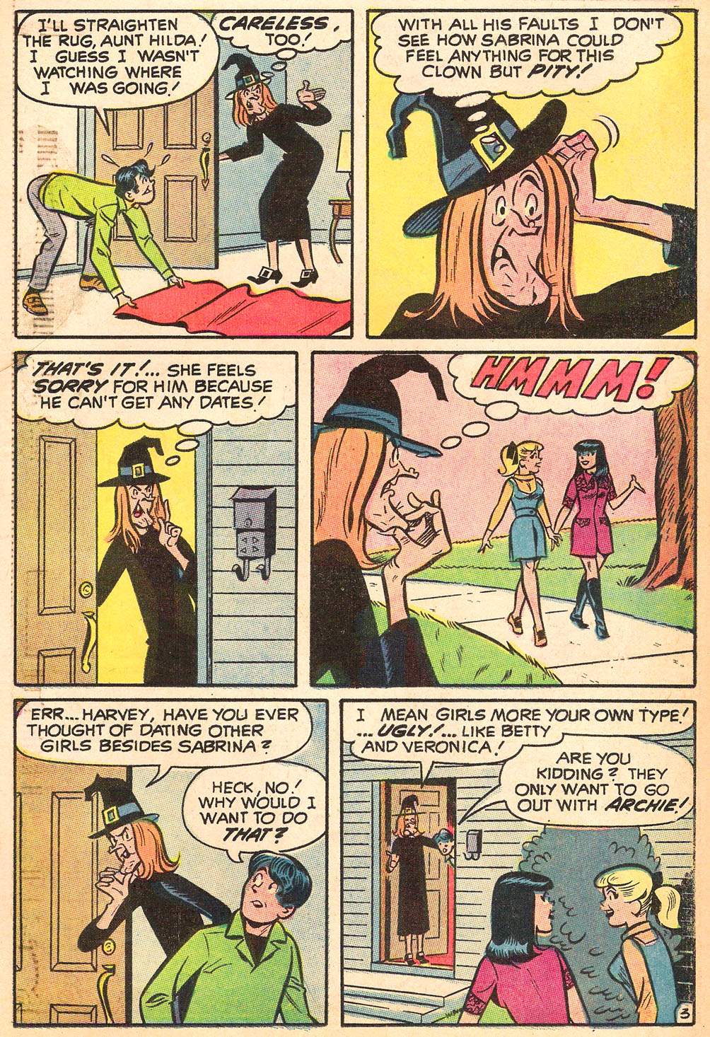 Read Comics Online Free - Archies Tv Laugh-out (1969) Comic Book Issue 