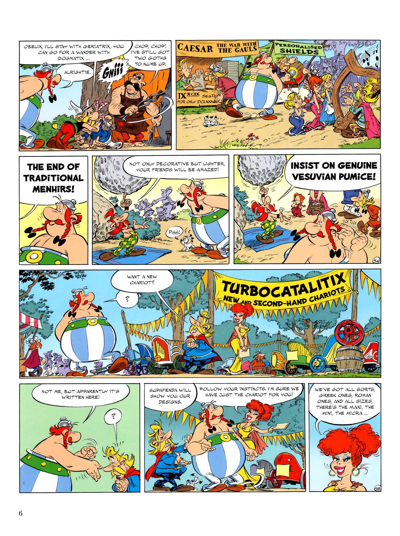 Onbemand Ruim Motel Read Comics Online Free - Asterix Comic Book Issue #043 - Page 7