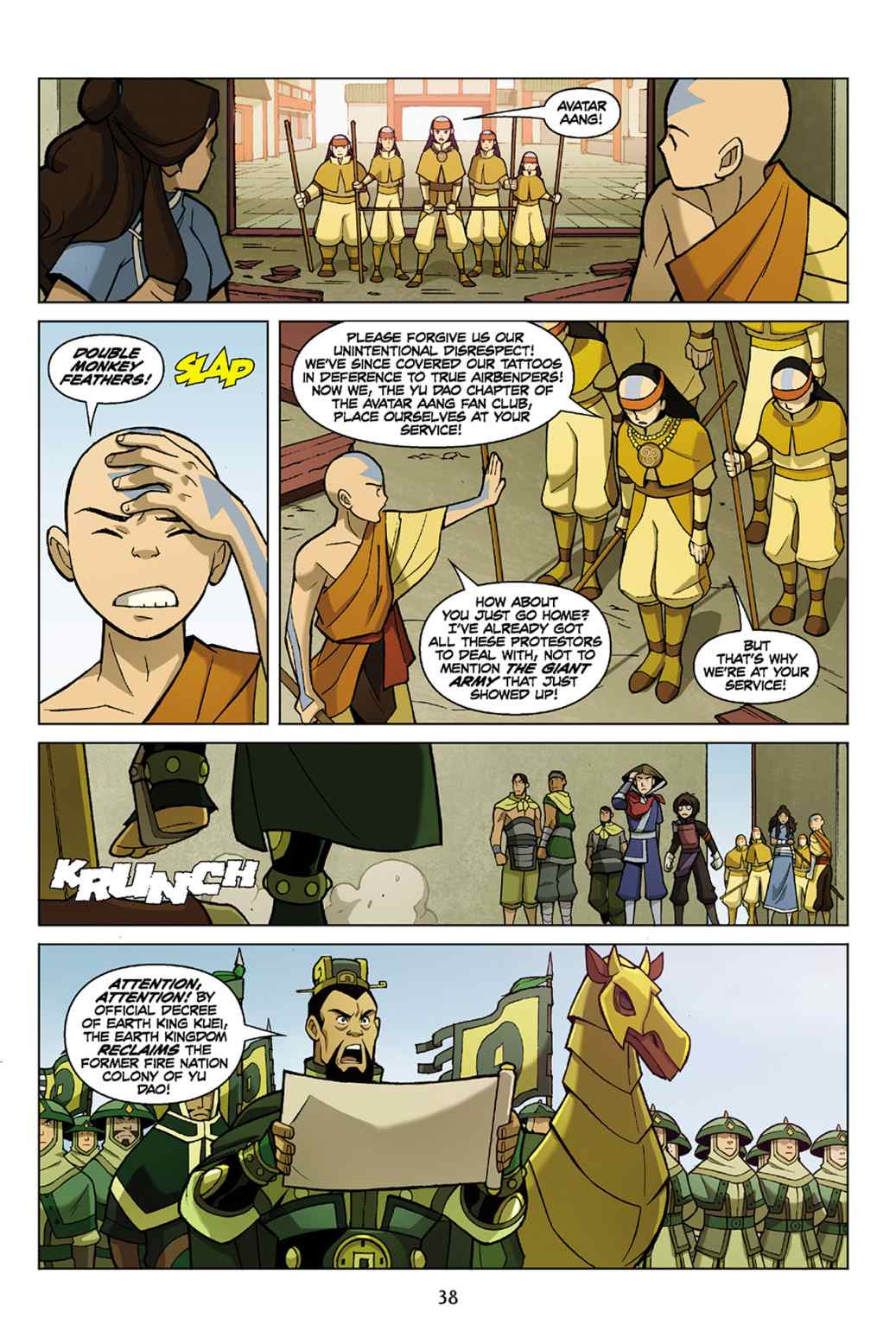 Read Comics Online Free - Avatar The Last Airbender Comic Book Issue #003 -  Page 40