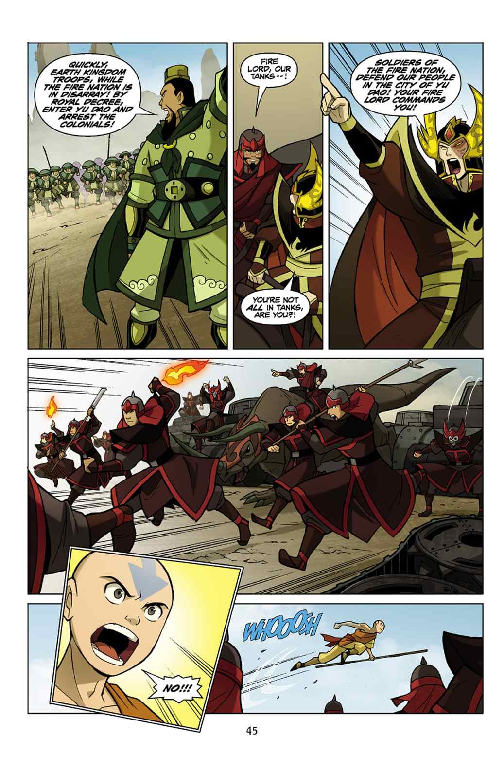 Read Comics Online Free - Avatar The Last Airbender Comic Book Issue #003 -  Page 40