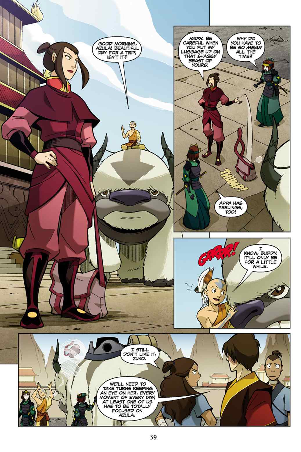 Read Comics Online Free - Avatar The Last Airbender Comic Book Issue #004 -  Page 40