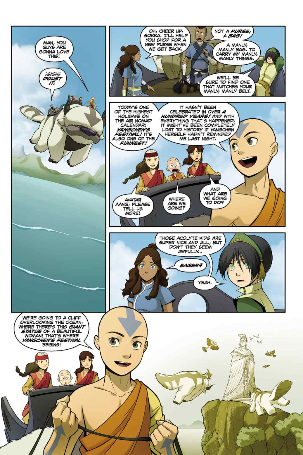 Read Comics Online Free - Avatar The Last Airbender Comic ...