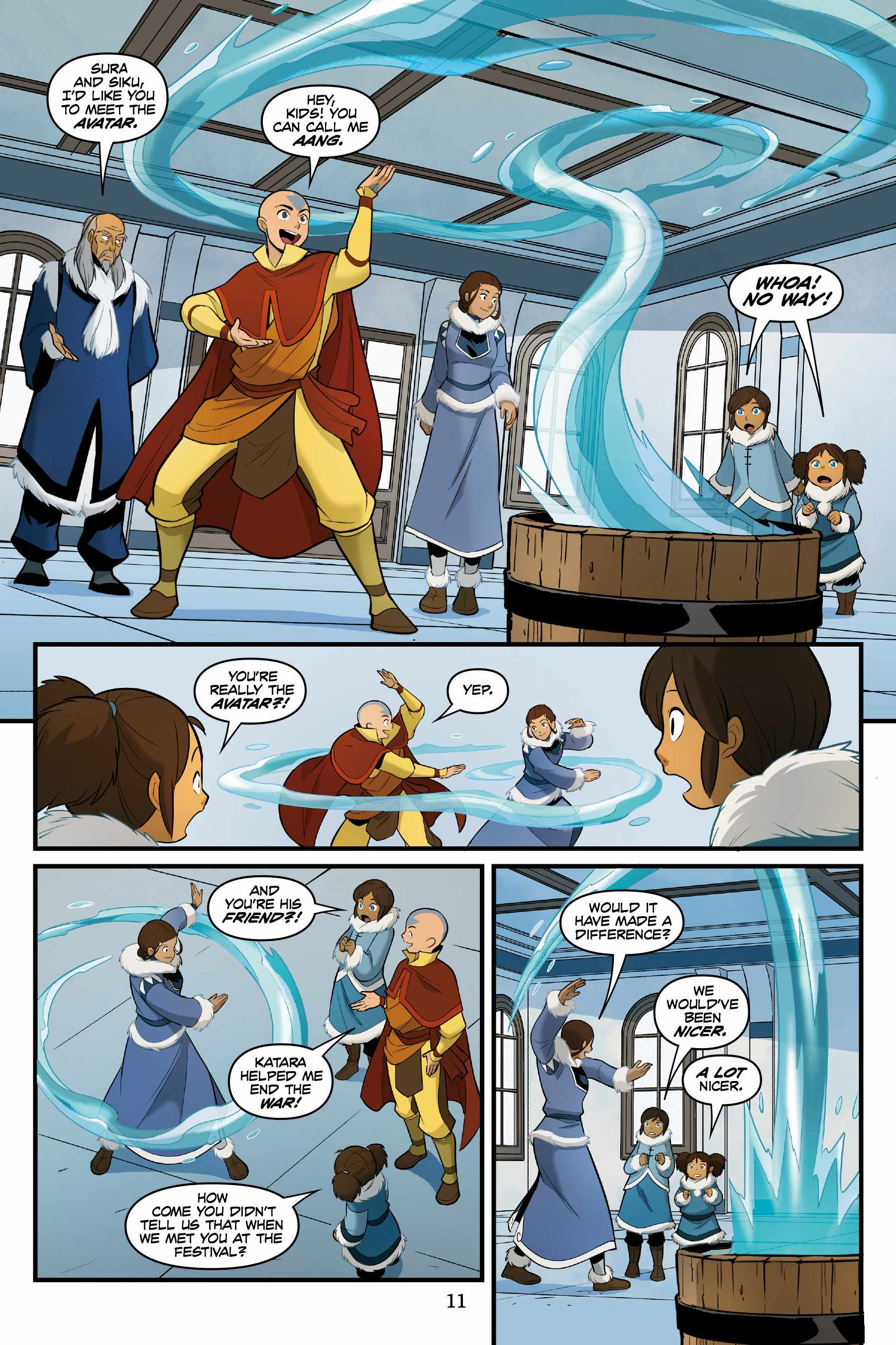 Read Comics Online Free - Avatar The Last Airbender Comic Book Issue #015 -  Page 39