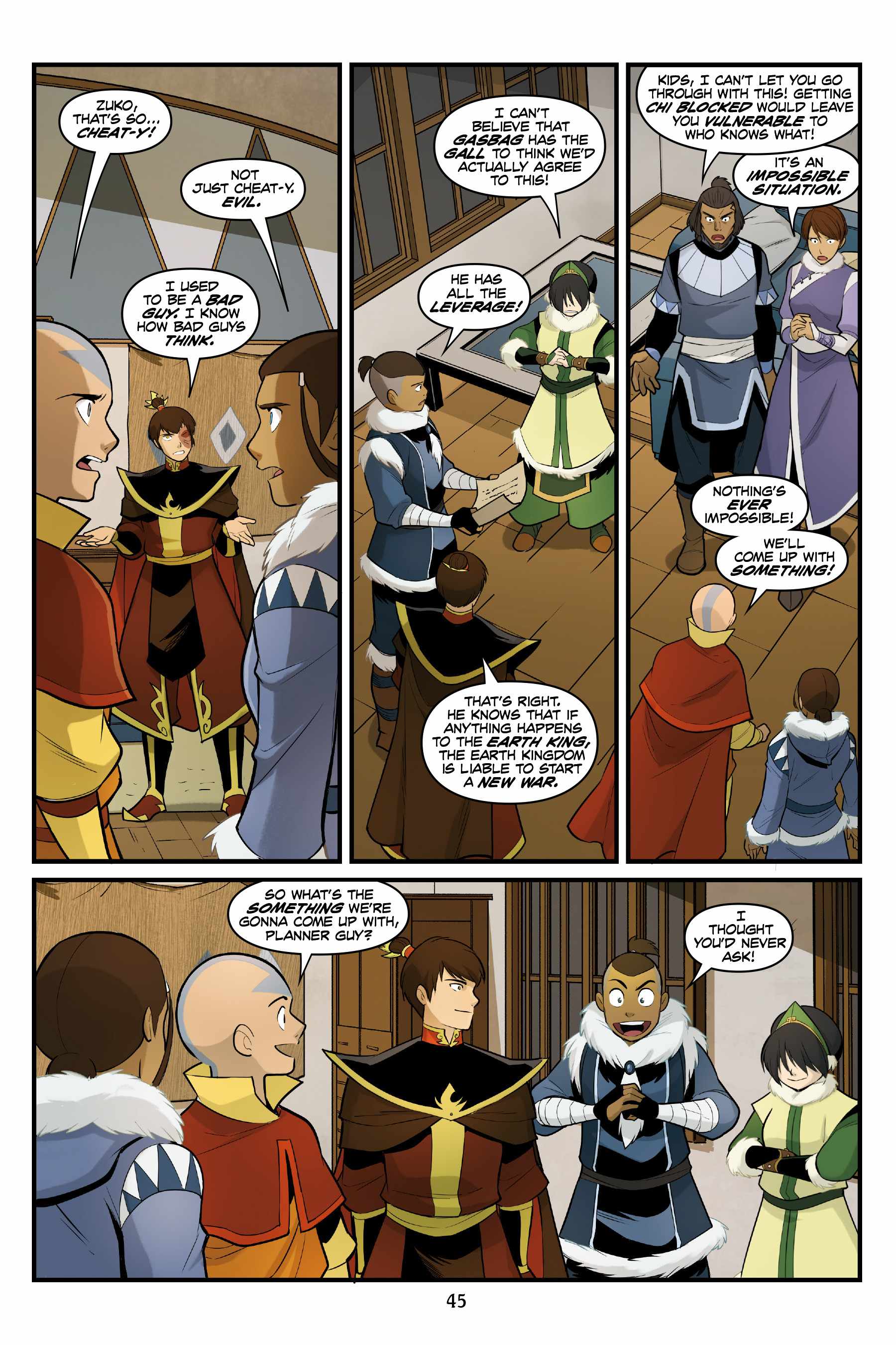 Read Comics Online Free - Avatar The Last Airbender Comic Book Issue #015 -  Page 39