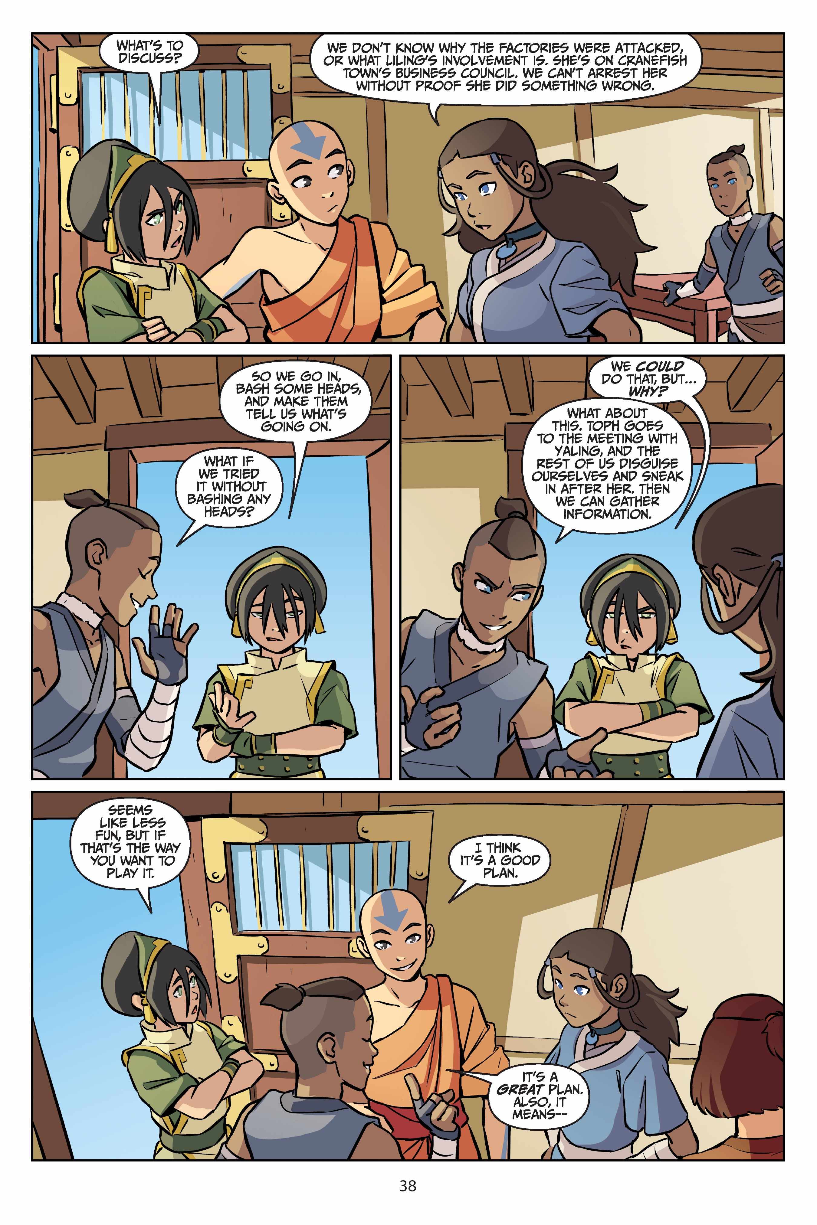 Read Comics Online Free - Avatar The Last Airbender Comic Book Issue #025 -  Page 39