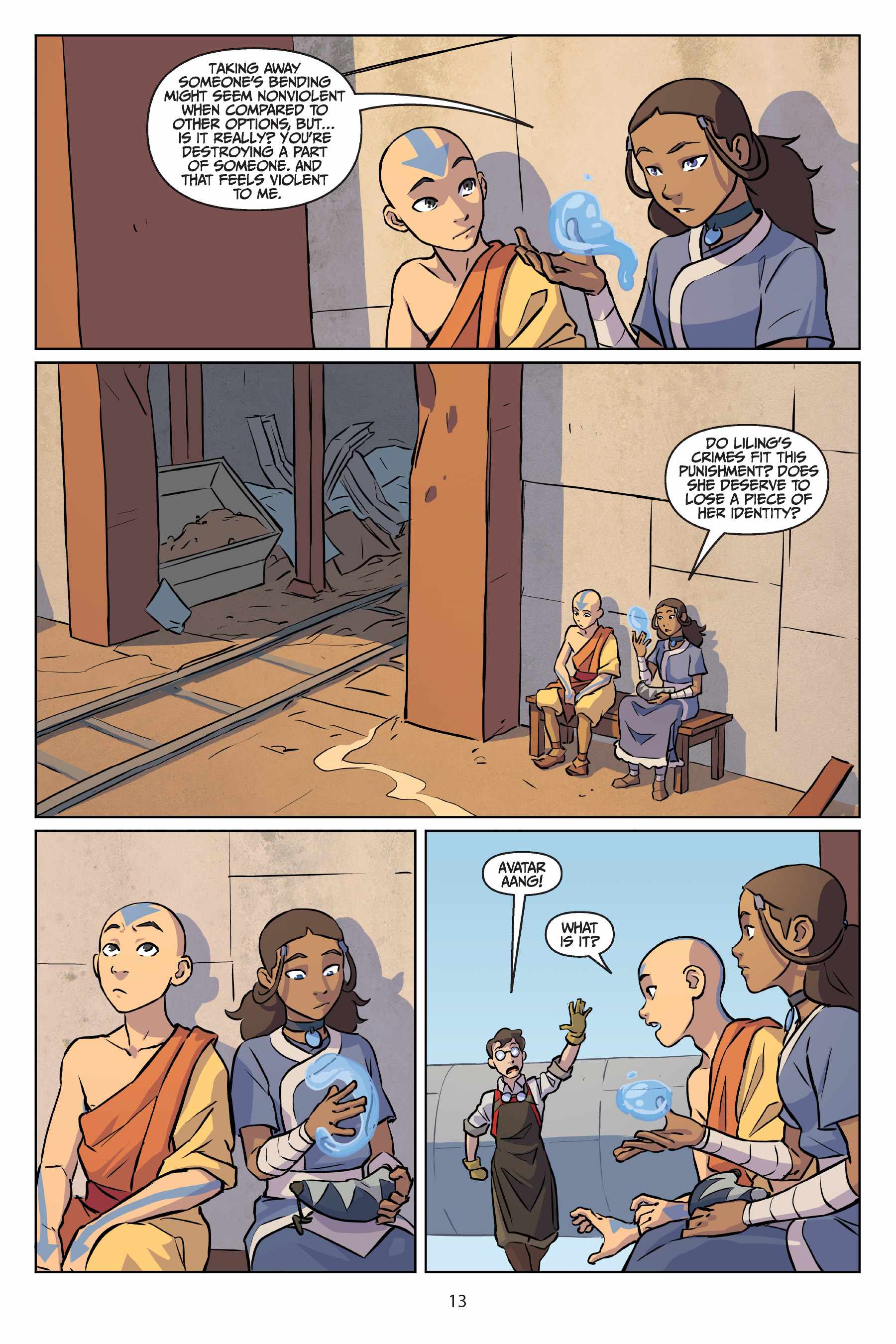 Read Comics Online Free - Avatar The Last Airbender Comic Book Issue #026 -  Page 14