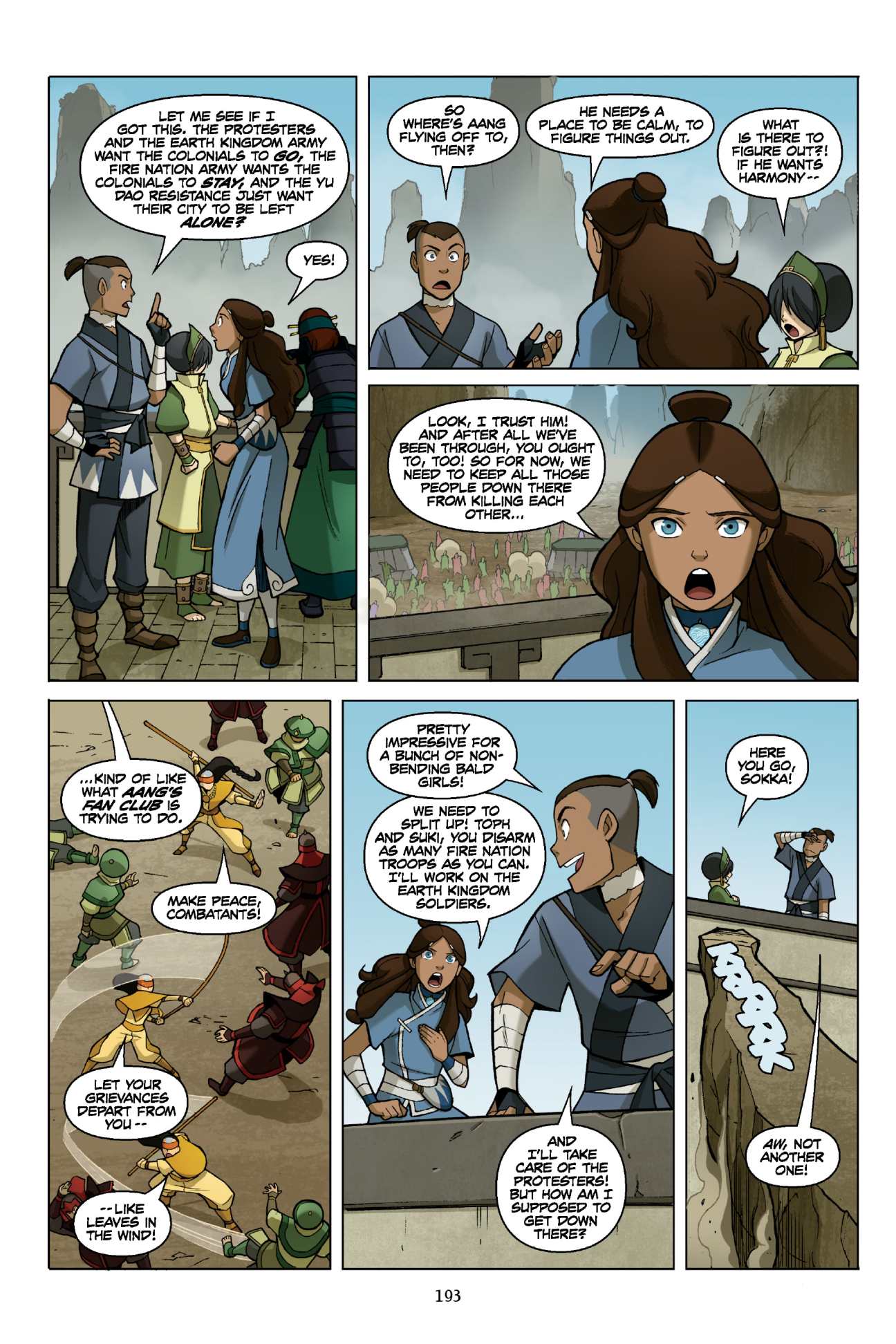 Read Comics Online Free - Avatar The Last Airbender Comic Book Issue ...