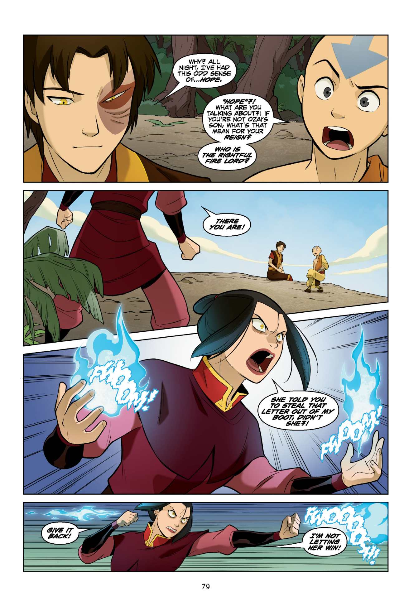 Read Comics Online Free - Avatar The Last Airbender Comic Book Issue ...