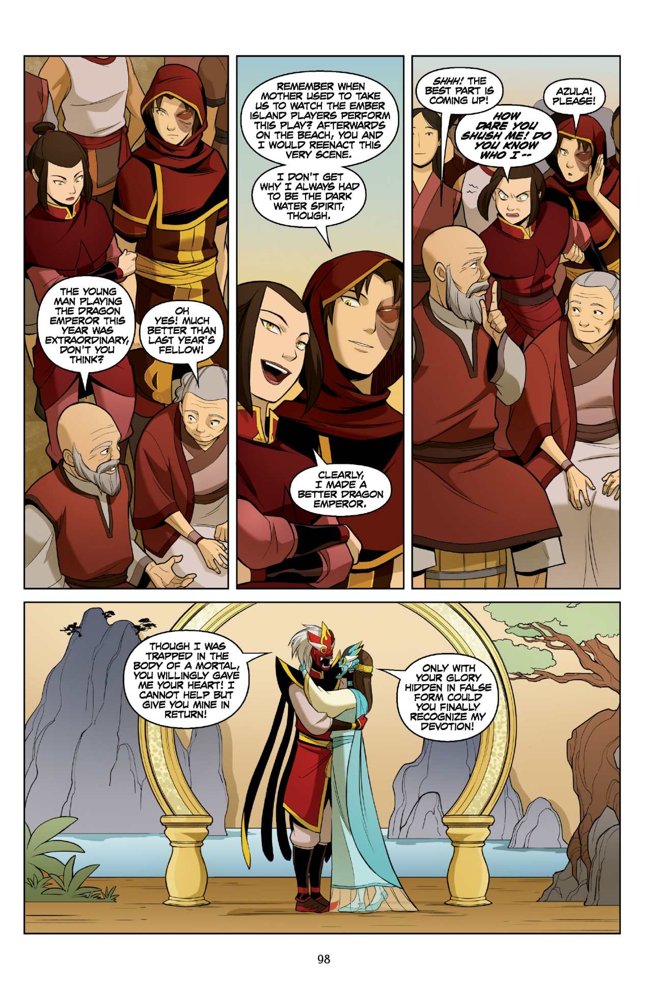 Read Comics Online Free - Avatar The Last Airbender Comic Book Issue ...