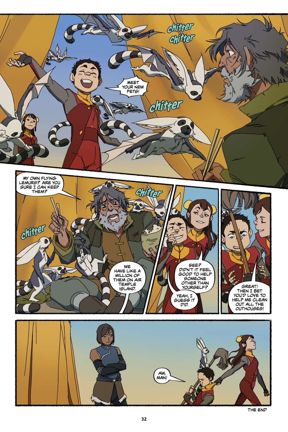 Read Comics Online Free - Avatar The Last Airbender Comic Book Issue ...