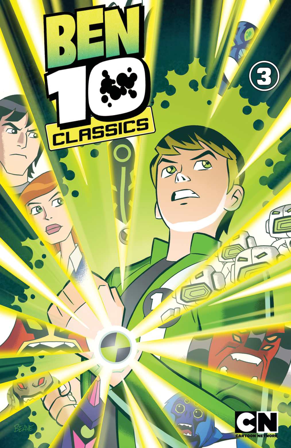 Read Comics Online Free - Ben 10 Classics Comic Book Issue #003 - Page 1