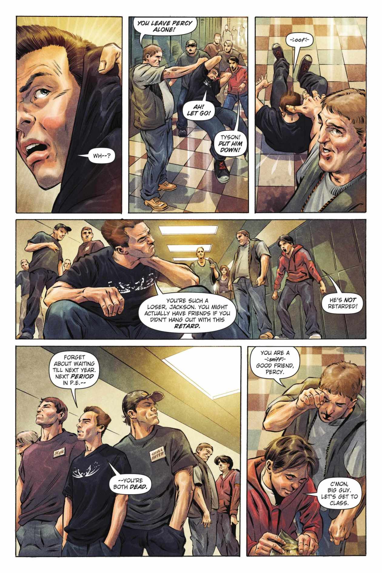 read percy jackson graphic novel online free