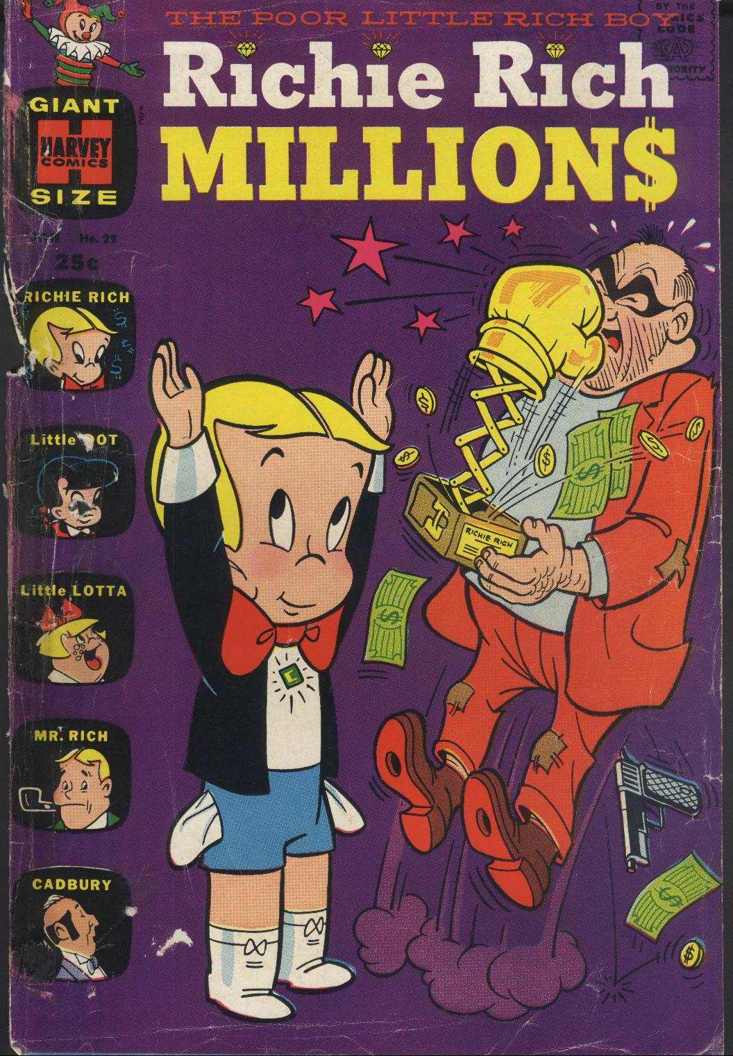 Read Comics Online Free - Richie Rich Millions (1962) Comic Book Issue ...